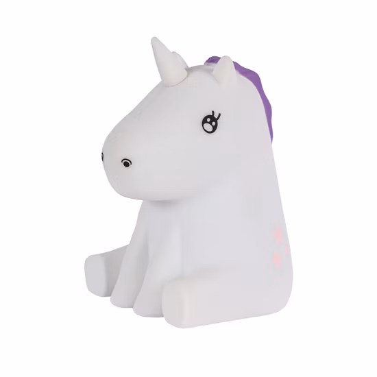 Popular LED Unicórnio Kid Gift Bedroom Cute Color Chnanging Night Light